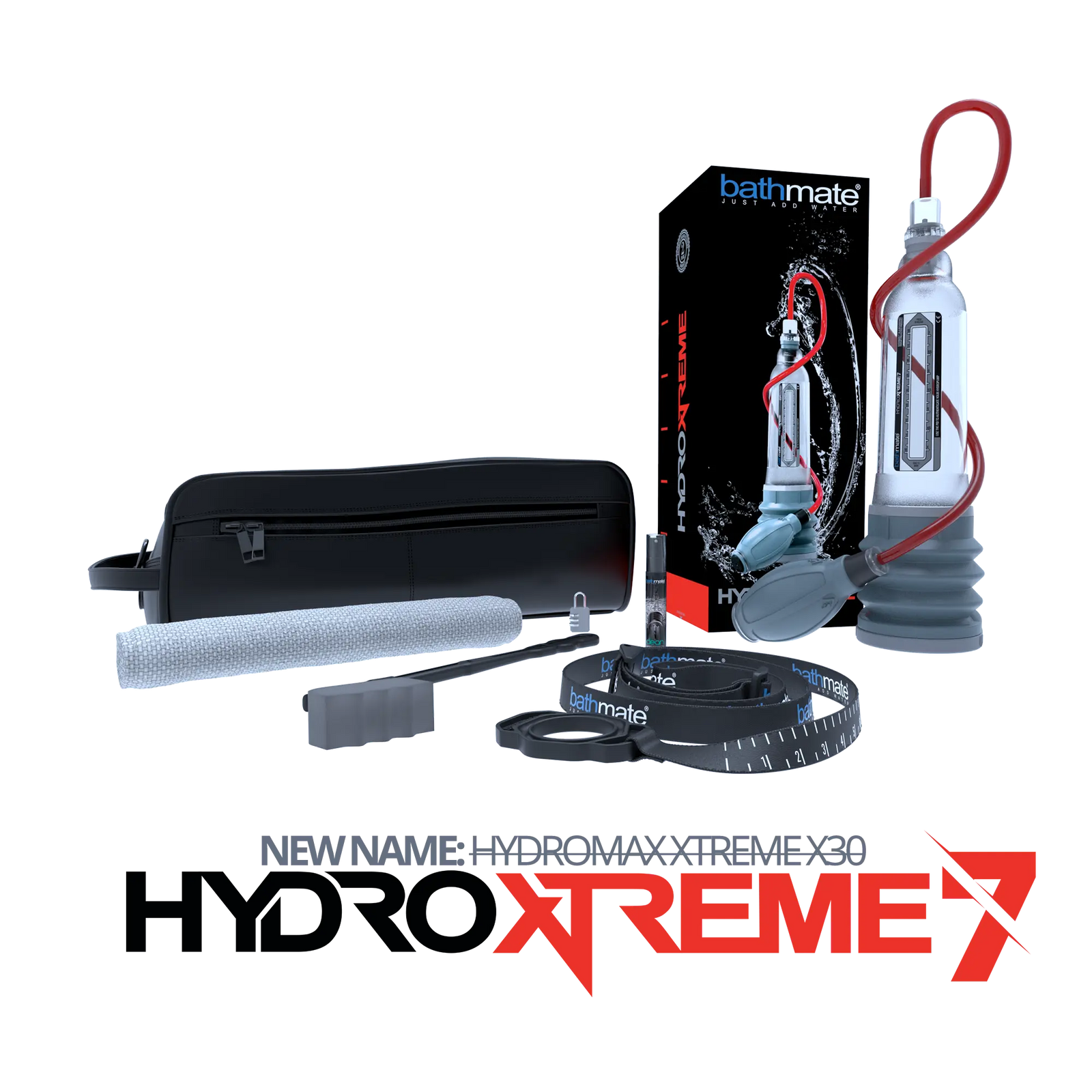 Old Bathmate HydroXtreme7 kit with accessories