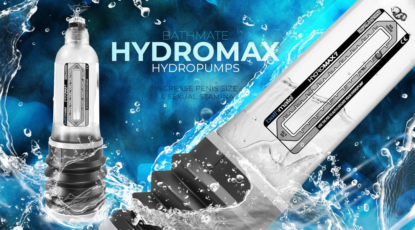 Bathmate Hydromax Hydropumps