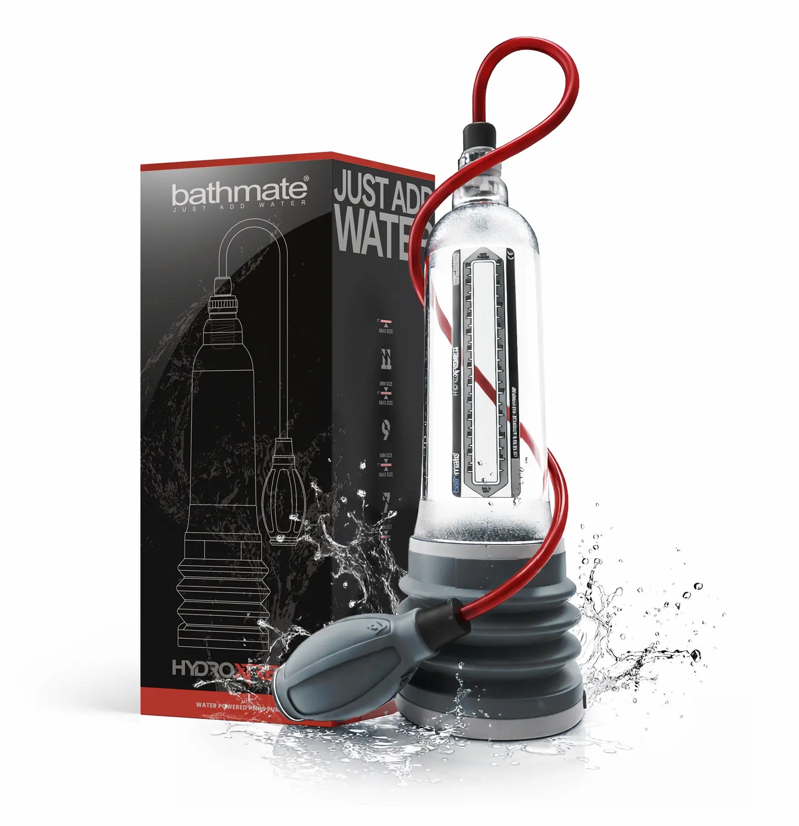 Bathmate HydroXtreme11 dick pump used to increase penis size